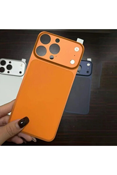 Choice4 غلاف هاتف أصلي غير لامع فائق النحافة وناعم الملمس، برتقالي اللون، لها...