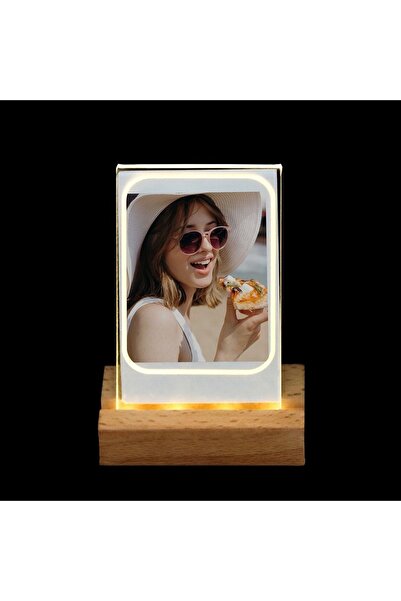 Choice1 إطار مفرد 3 في 1، كاميرا فورية ، أكريليك، إضاءة LED، حامل صور 3 بوصة،...