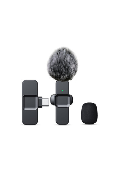 choice2 1MIC For Type-C K10 Wireless Lavalier Microphone Portable Audio Video...