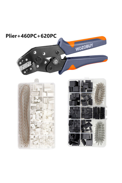 Choice1 01BM 460PC 620PC SN-01BM Wire Crimp Tool Kit AWG 28-20 (0.08-0.5mm²) ...