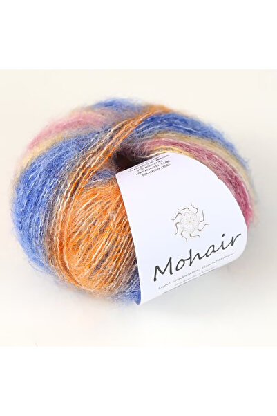 Choice7 14 قطعة من خيوط الموهير قطن الناعمة، خيوط متدرجة الألوان، خيط صوفي لص...