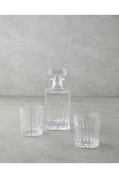 English Home Premium Kristal 4 Parça Karaf Şeffaf 700 Ml