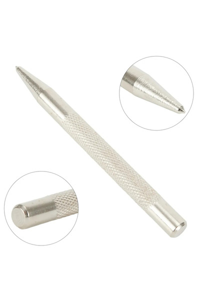 Choice Knurled Centre Punch Metal Hardened Carbon Steel Spot Dot Center For W...