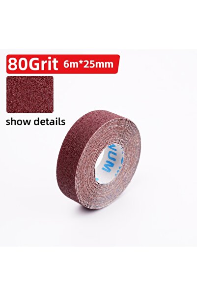 Choice4 1PC 6M 80grit 6M Sandpaper Roll (80/150/320 Grit) – Emery Cloth Abras...