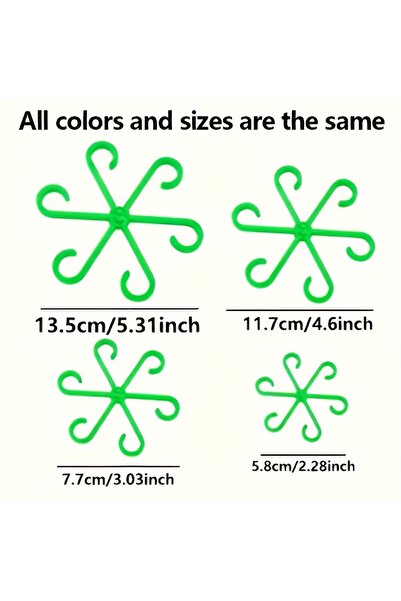 choice2 green 4pcs 4pcs Plant Anti-Toppling Support Pole Green Plant Fixator ...