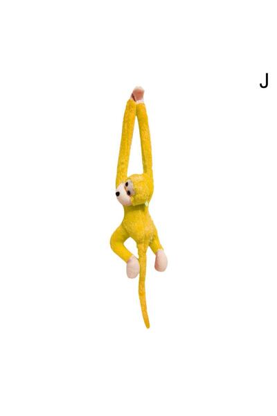 Choice8 دمية قرد طويلة الذراع بطول 60 سم، هدية وبري مضادة للصدمات، على شكل قر...