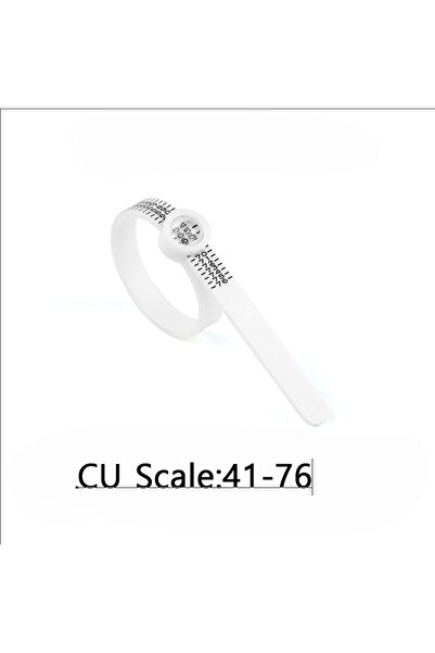 Choice6 CU-White-41-76 Professional Ring Size Measurement Tool Magnifying Gla...