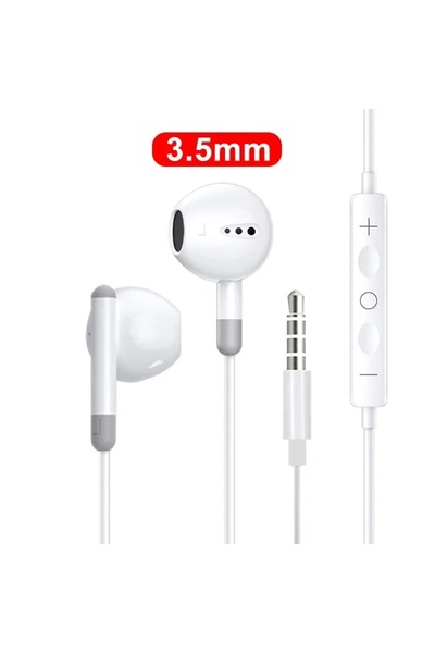 choice2 سماعات أذن بأسلاك أصلية مقاس 3.5 ملم لأجهزة آيفون 15، 16، 14، 13، 12،...