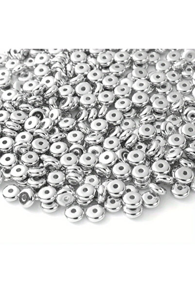 choice2 6mm silver 200pcs 200PCS Mixed Color 6mm CCB Charm Spacer Wheel Bead ...