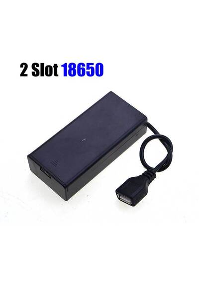 Choice3 2 Slot 18650 JCD 1pcs 2Slot 18650 2/3/4 Slot AAA Battery Holder AA Ba...