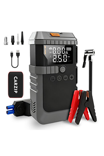 TAKTEL 12 V Car & Truck Jump Starter Power Bank Emergency Kit