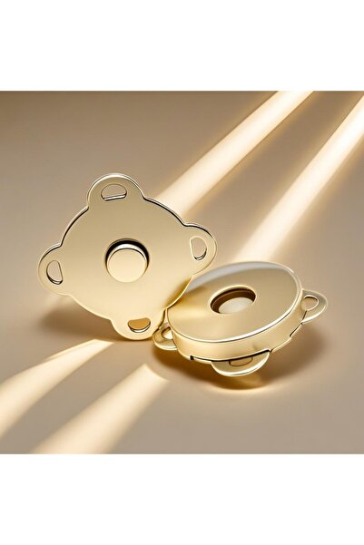 Choice4 18mm Gloden 10 Sets Metal Magnetic Snap Fasteners Clasps Butt for Han...