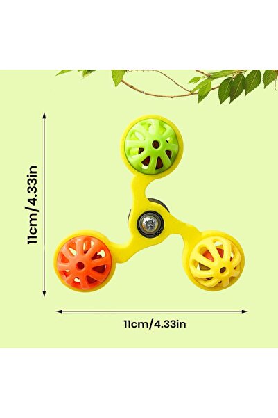 Choice1 Yellow 1PC Parrot Toys Interactive Rotating Windmill Toy Bird Cage To...