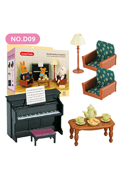 Choice3 D09 Forest Family Doll 1:12 Dollhouse Kitchen Accessories Mini Model ...