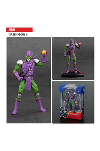 Choice13 07 ZD Toy Spider-man BASE AGGREGATION GAMEPLAY ELECTRO GREEN GOBLIN ...