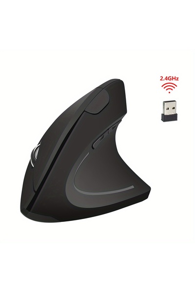 Choice Battery version Ergonomic Right Hand Vertical RGB Wired Optical Mouse ...