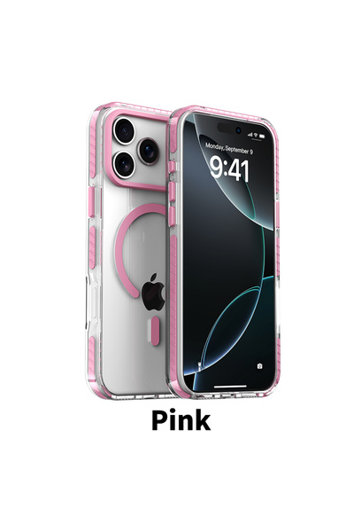 Choice85 جراب فاخر باللون الوردي من البولي إيثيلين مخطط ، غلاف هاتف iPhone 17...