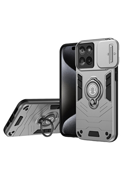 Choice19 غطاء حماية فضي مقاوم للصدمات من مادة TPU لهاتف موتورولا إيدج 60 برو،...