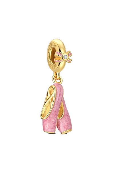 Choice63 KJC367-GD Original 925 Sterling Silver Gold Series DIY Charms Beads ...