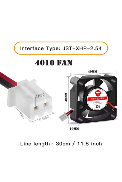Choice4 قطع غيار طابعة ثلاثية الأبعاد 4010 بجهد 24 فولت، متوافقة مع مراوح 301...