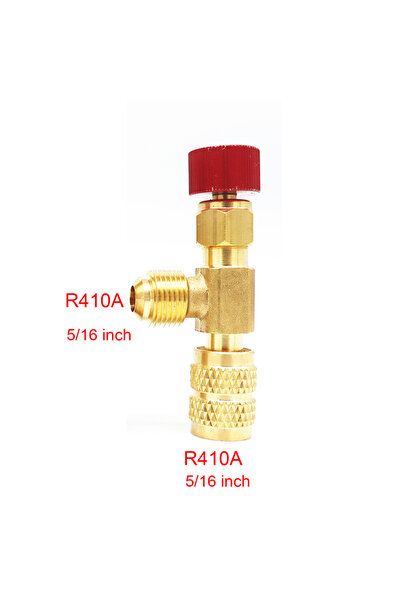 Choice1 style 4 R22 R410 Refrigerant Charging Valve Air Conditioning Refriger...