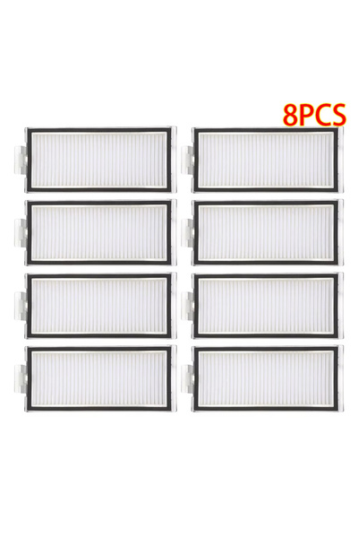 Choice1 8 فلاتر قابل للغسل من نوع HEPA لأجهزة روبورك Q7، Q7+، Q7 Max، Q7 Max+...