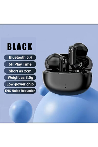 Choice1 سماعات رأس لاسلكية صغيرة مريحة سوداء اللون بتقنية بلوتوث، مزودة بخاصي...