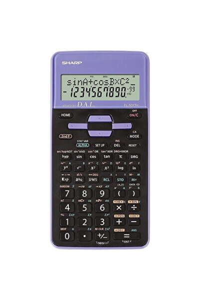 Sharp Calculator științific, 10 cifre, 273 funcții, alimentare dublă, EL-531T...