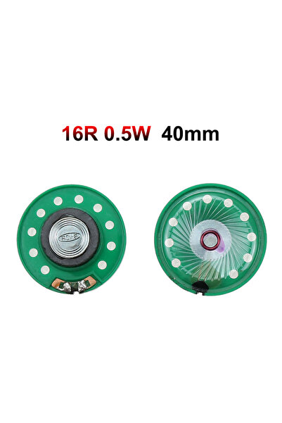 Choice13 16R 0.5W 40mm JCD 2PCS 8 Ohm 0.25W 0.5W 16/32Ohm Horn Loudspeaker 8R...
