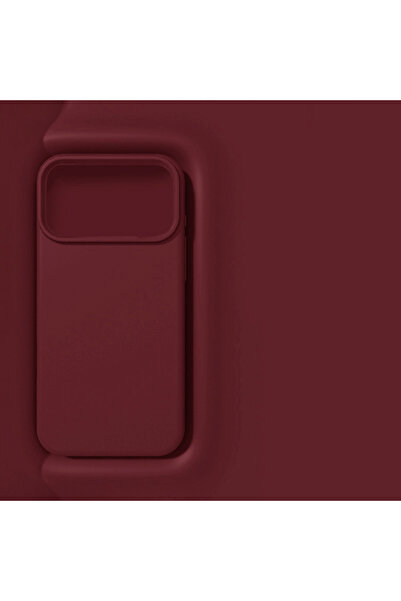 Choice جراب فاخر بلون أحمر خمري لهاتف iPhone 17 Pro Max، متوافق مع هواتف iPho...