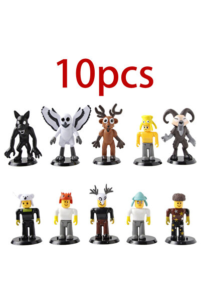 Choice مجموعة بانداي الجديدة من 10 قطع من مجسمات لعبة 99 ليلة في الغابة، تتضم...