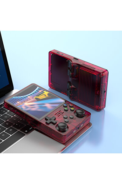 Choice10 جهاز ألعاب محمول كلاسيكي من طراز BOYHOM R36S PLUS، أحمر اللون، بسعة ...