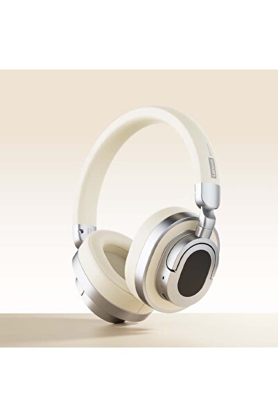 Choice1 سماعات أذن لينوفو LE602 بيج بتقنية بلوتوث 6.0، مكالمات عالية الدقة، خ...