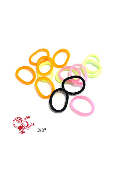 choice2 100 قطعة من حلقات اللاتكس المرنة الملونة للأسنان من مونكي، وزن 3.5 أو...