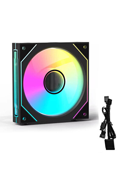 Choice4 A-RGB Reverse Blades 1 Black Fan JUMPEAK MX120 240mm Modular Wireless...