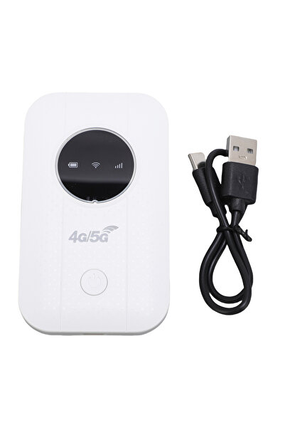 Choice نقطة اتصال واي فاي محمولة بيضاء تدعم شبكات الجيل الرابع والخامس، بسرعة...