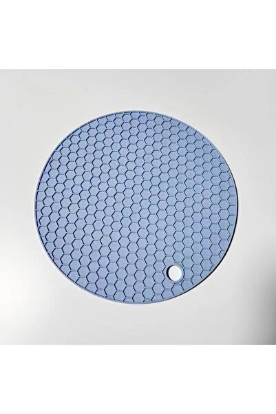 Choice5 Round 14cm Blue Silicone Heat Resistant Mats, Non-Slip Round Kitchen ...