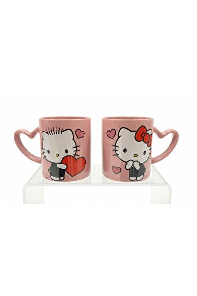 Boutique Hello Kitty and Daniel Pink Cup Set