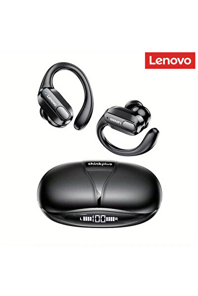 Choice سماعات لينوفو XT80 اللاسلكية السوداء بتقنية بلوتوث 5.4، مزودة بميكروفو...