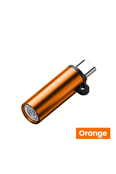 Choice3 Orange Type-C Mobile Cigarette Lighter Air Blowing Cigarette Lighter ...