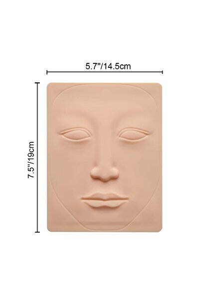 Choice4 جلد تدريب للوجه (قطعة واحدة) - لوازم التاتو الدقيق - محددات الحواجب -...