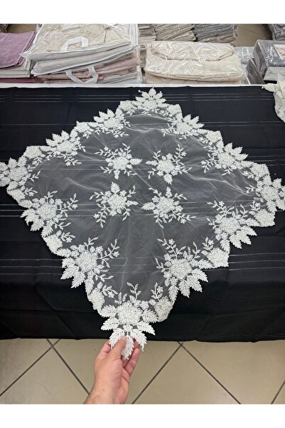 EVTEKSTİLİ 16 PARÇA BONCUKLU SALON TAKIMI