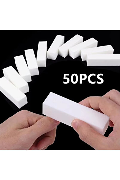 Choice8 50 قطعة بيضاء، 10/20/50 قطعة، مبرد أظافر احترافي، ملمع أظافر، أسود، م...