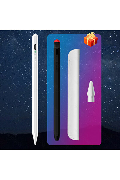 Choice1 جراب أبيض من GOOJODOQ لقلم Apple Pencil 2 1، قلم بلوتوث متوافق مع iPa...