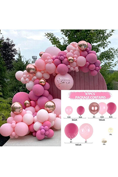 Choice7 Other style 5 Balloon Garland Arch Kit Birthday Party Decoration Girl...