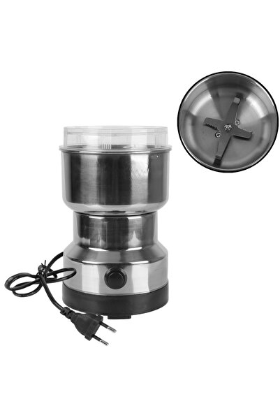 Choice مطحنة قهوة كهربائية بأربع شفرات للاستخدام المنزلي، آلة طحن الحبوب، متع...