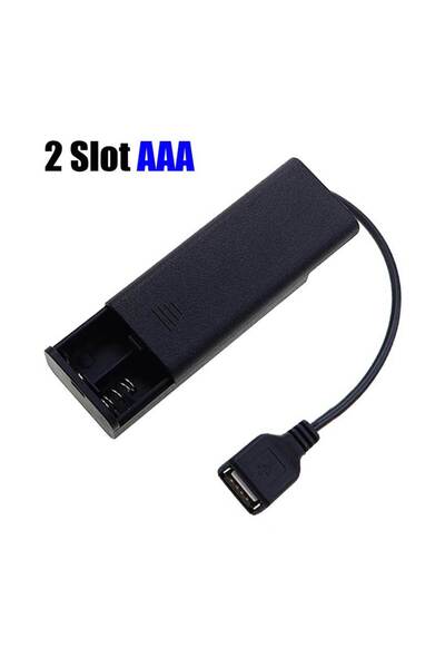 choice2 2 Slot AAA JCD 1pcs 2Slot 18650 2/3/4 Slot AAA Battery Holder AA Batt...