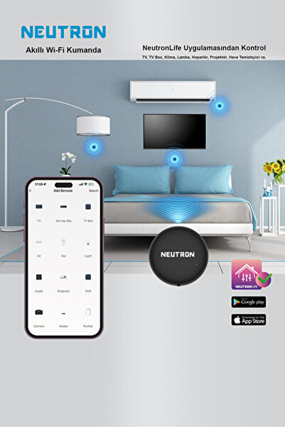 NEUTRON NTL-IR-02S Akıllı Wi-Fi Kumanda