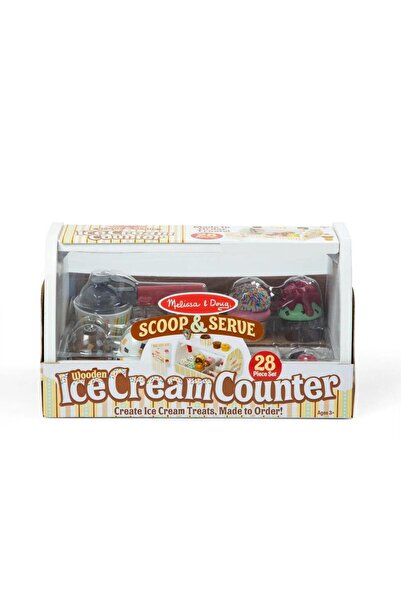 Melissa & Doug Wooden play set - Ice cream counter