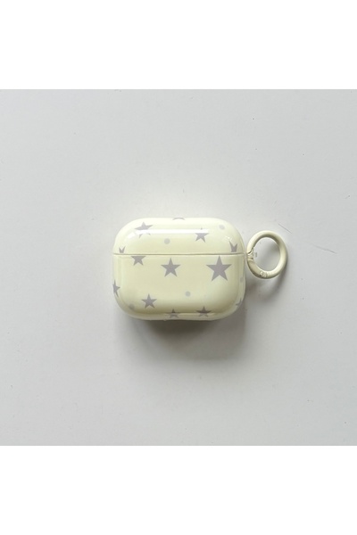 Choice3 for AirPods 4 Yellow Cute Fresh Pink Yellow Earphone Case with Star P...